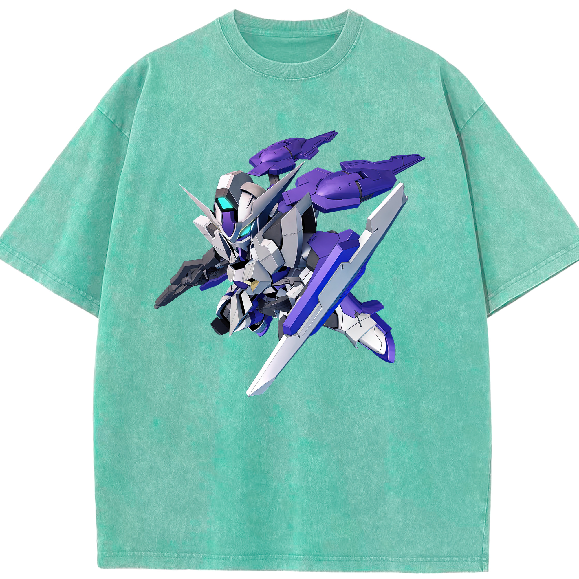 （画像用） 機動戦士ガンダム Mobile Suit Gundam 綿100% ヴィンテージ風 半袖Tシャツ（フロントプリント）